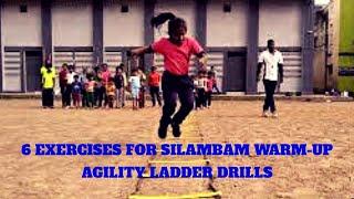 Silambam Warmup | 6 Exercises | Agility Ladder Drills