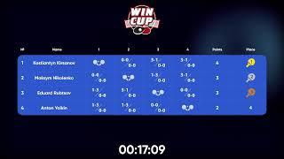09:30 Николенко Максим 3-0 Кирсанов Константин  стол 5  ЮГ-2  11.08.22