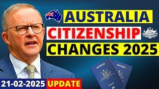 Australian Citizenship 2025: 6 Big Changes Ahead | Australia Visa Update