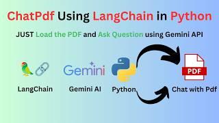 Chat With Multiple PDF Documents With Langchain and Google Gemini API in Python.