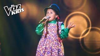 La Carranguerita canta La Gallina Mellicera - Audiciones a ciegas | La Voz Kids Colombia 2018