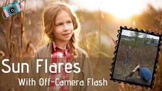 Photographing Sun Flares with an Off-Camera Flash