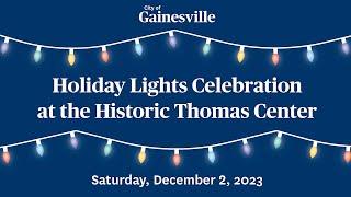 2023 Holiday Lights Celebration