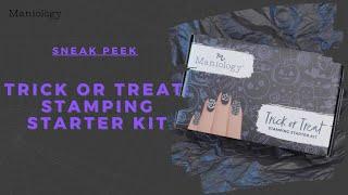  ️ SNEAK PEEK: Trick or Treat Starter Stamping Kit 2024 Unboxing | Maniology LIVE!