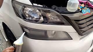 CARA MUDAH KILATKAN LAMPU KERETA YANG KUSAM / KUNING