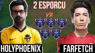 2 ESPORCU VS 5 ELMAS! | HOLYPHOENIX & FARFETCH | Lol Pit