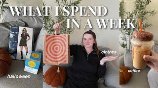 What I Spend in a Week | 28-year old who is trying to pay off debt and spend mindfully