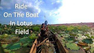 Travel On A Small Boat In Cambodia