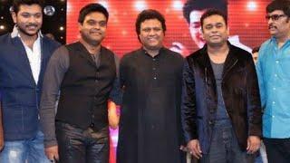 AR rahman and Harris Jayaraj in Audio launch | Rare moments 