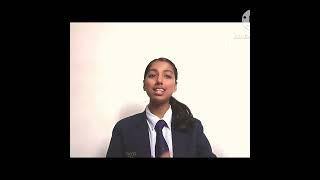 Speech by SAMRIDDHI PANDEY
