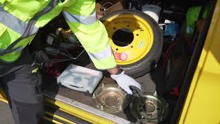 AA Roadside Rescue: What is in the back of an AA Patrol Vehicle - with @BobFlavinVideo