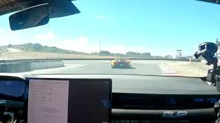 Alien Technology! Unplugged Performance Tesla Model S Plaid Passing Mclaren P1, Senna at Laguna Seca