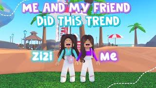 ME And MY FRIEND Did This Trend!  - Roblox Trend 2023 ╏ Aati Plays 