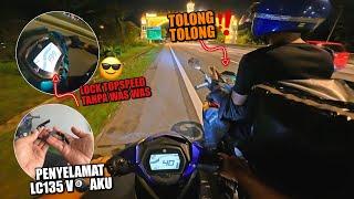 LC135 V8 TOPSPEED test | aduhh tolong jap! | hilang MASALAH kepuk Tercabut | insta360 AcePro2