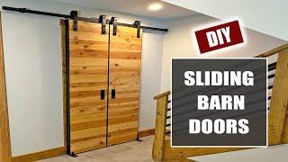 How we built our own barn doors!