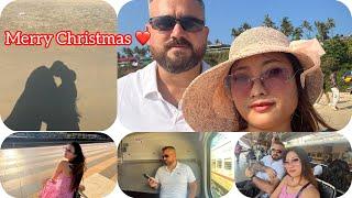 Christmas vlog |we got kicked out of the train