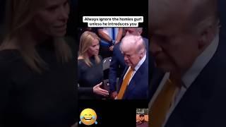 Donald Trump ignored RFK Jr's wife at UFC 🫡