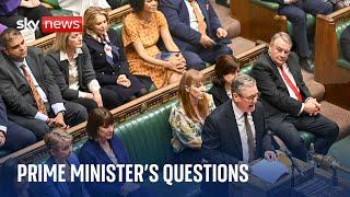 PMQs | Keir Starmer goes head to head with Kemi Badenoch at Prime Minister's Questions