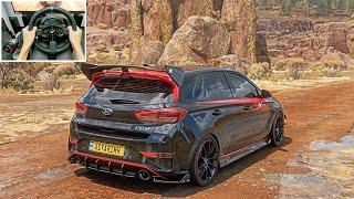 600HP Hyundai i30 N - Forza Horizon 5 | Thrustmaster T300RS gameplay