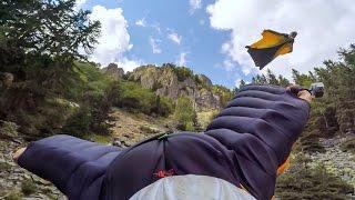 GoPro: Graham Dickinson's Insane Wingsuit Flight - Reverse Helmet Cam 3 of 3