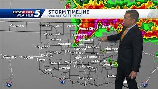 Severe weather update 10 p.m. May 23 2025
