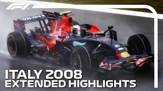 The Day Sebastian Vettel Made History! | Extended Highlights | 2008 Italian Grand Prix