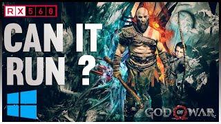 God of War | Gameplay | Core I5 3570 + RX 560 4GB |1080p60Fps Settings | 2022