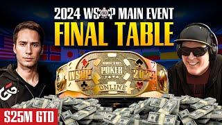 2024 WSOP Online - Main Event [Final Table], $29,193,500 Prize Pool with Jeff Gross & Phil Laak