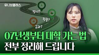 고등학생이라면 꼭 알아야 할 나에게 맞는 주전형은? 성균관대 예시로 쉽게 알려드립니다. [입시이야기]