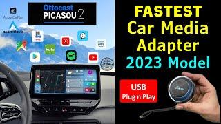 Picasou 2 CarPlay Adapter   Fastest 2023 Model    UNBOXING REVIEW