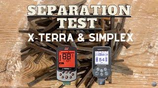 Nokta SIMPLEX & Minelab X-TERRA Separation Test Update - Metal Detecting