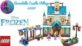 How to Build Lego Frozen Arendelle Castle Village Build and review 41167