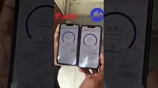 Airtel 5g VS Jio 5g Speed Test