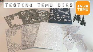 Testing Temu dies in the craft room / do they work good?