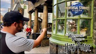 Using the NEW Harry Potter Interactive Wand at Universal Orlando!