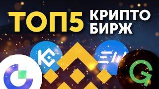 Лучшие биржи криптовалют Рейтинг ТОП-5, без верификации, для новичков