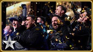 It's a GOLDEN BUZZER for The Blackouts and their electric LED show! | Auditions | BGT 2025