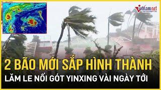 Hai bão mới sắp hình thành, dự báo nối đuôi bão số 7 Yinxing vài ngày tới | Báo VietNamNet