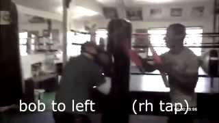 boxing combo subtitles slo mo