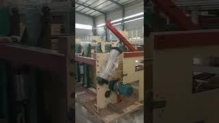 Kitchen towel paper glue lamination machine on packing#shorts#machine#rewindingmachine#ship#factory