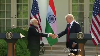 Trump says he, India's Modi are "world leaders in social media"