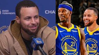 Stephen Curry reacts to Jimmy Butler trade to Warriors for Andrew Wiggins