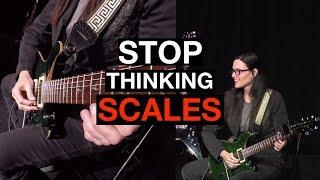 How To Stop Thinking About Guitar SCALES And Make Music Instead