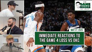 Immediate Reaction To The Wolves Game 4 Loss w/ Britt Robson + Kyle Theige