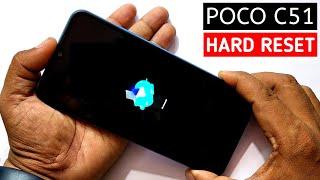 "How To Hard Reset POCO C51 in JUST Seconds!" without pc  2023