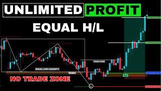 I Found "Equal HIGH-LOW" Liquidity On Tradingview_The Best Liquidity Strategy for Unlimited Profit!