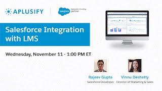 Salesforce Integration with LMS- Powerful Management & Analytics Tools under One CRM