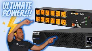 Ultimate Power with WattBox 820 & 2000VA Double Conversion UPS