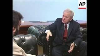 YUGOSLAVIA: SLOBODAN MILOSEVIC INTERVIEW