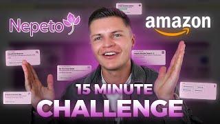 15 Minute Amazon FBA Sourcing Challenge Using Napeto